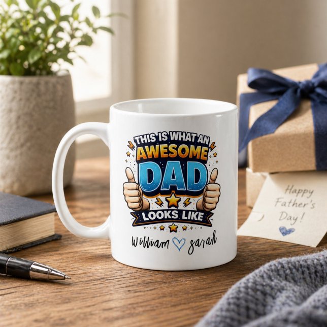 Personalized Best Daddy Ever | Custom Father’s Day Coffee Mug (Personalized Best Daddy Ever | Custom Father’s Day Coffee Mug)