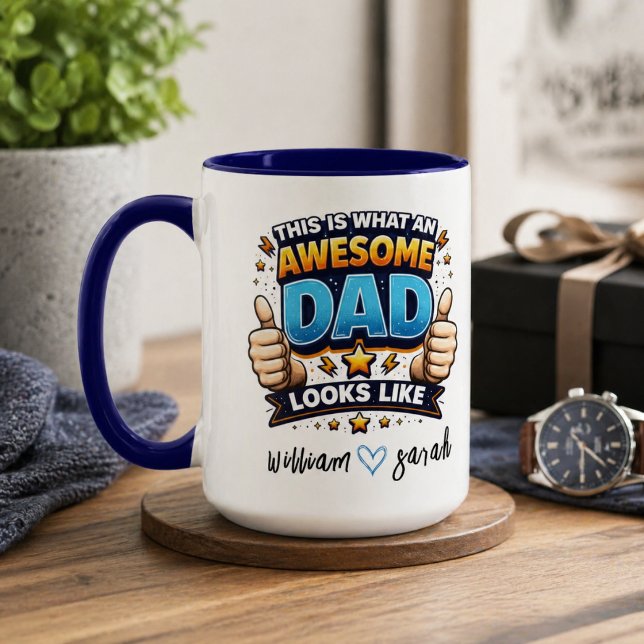 Personalized Best Daddy Ever | Custom Father’s Day Mug (Personalized Best Daddy Ever | Custom Father’s Day Mug)