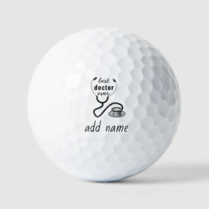 Personalized Best Doctor Ever Thank You Physician Golf Balls