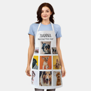 Personalized Best Dog Mom Ever Dog Lover  Apron