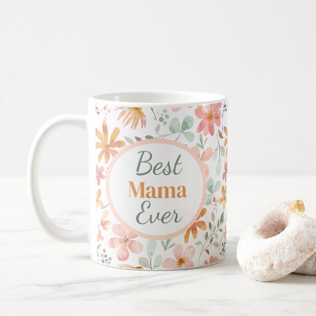 Personalized Best Ever Mug (With Donut)