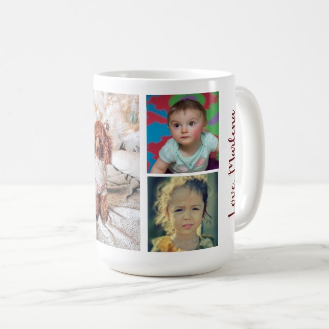 Personalized Best Family Ever  Coffee Mug (Front Right)