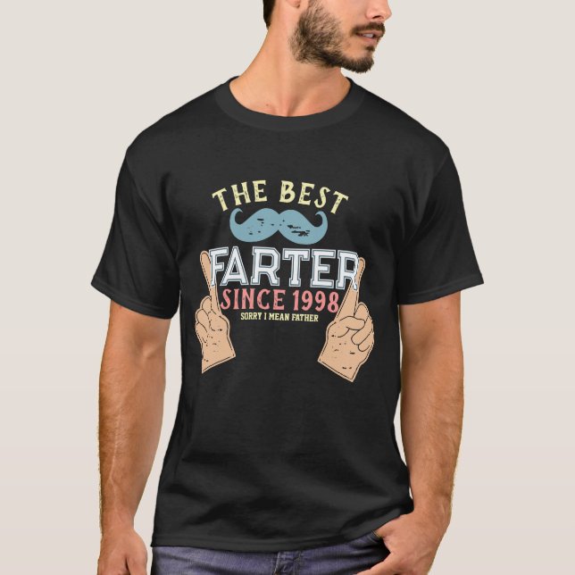 Personalized Best Farter Funny Father's Day Dad T-Shirt (Front)