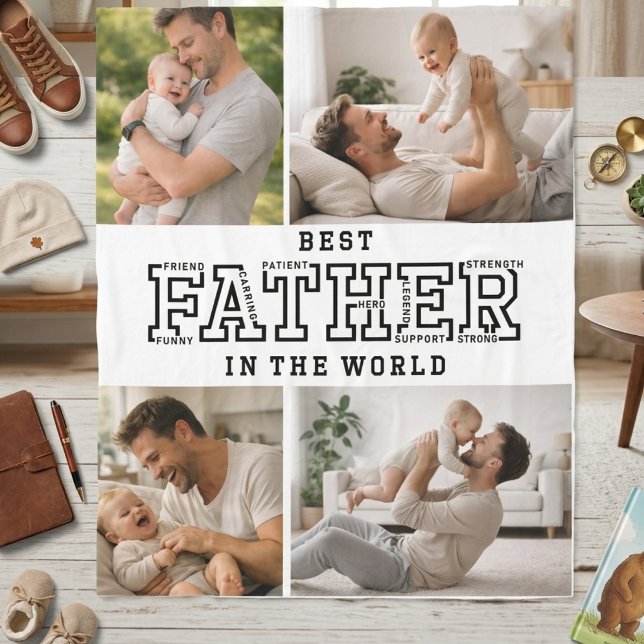 Personalized Best Father’s Day | Custom daddy Fleece Blanket (Personalized Best Father’s Day | Custom daddy Fleece Blanket)