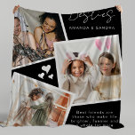 Personalized Best Friend 3 Photo Fleece Blanket<br><div class="desc">Step into the world of personalized gifting with our Modern Bestie Blanket. Custom-designed with your most cherished memories, year-round gifting has never been this easy or heartwarming. Now, every occasion is an opportunity to celebrate the bond you share with your best friend. Tailor it to your taste and let them...</div>