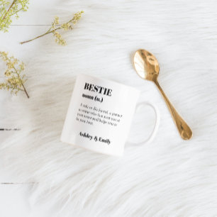 Personalized Best Friend Bestie Gift  Coffee Mug