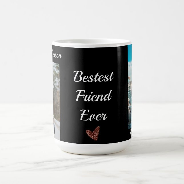 Personalized Best Friend Bestie You're my person C Coffee Mug (Center)