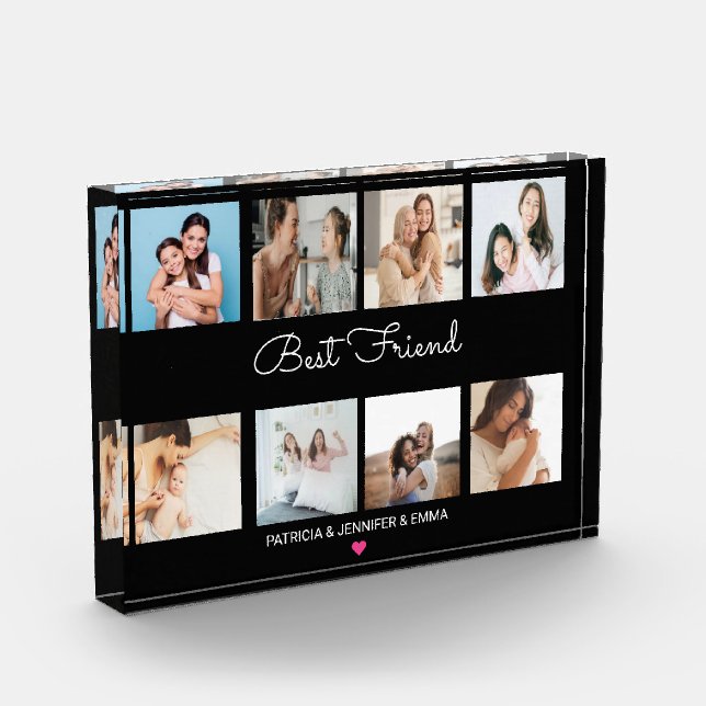 Personalized best friend hand lettering | Photo (Left)