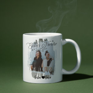 Personalized Best Friend Mug with Photo   BFF Gift