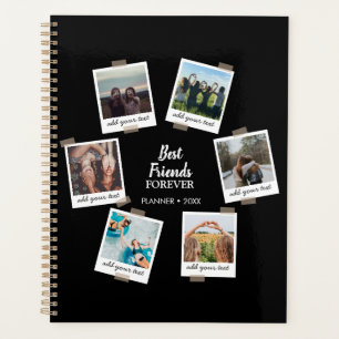 Personalized Best Friends 6 Photo Custom Collage Planner