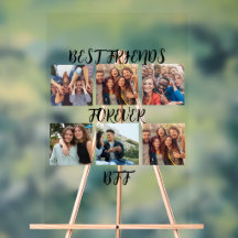 Personalized "Best Friends Forever" Photo Template