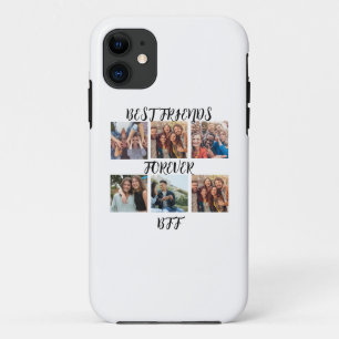 Personalized "Best Friends Forever" Photo Template iPhone 11 Case