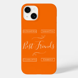 Personalized Best Friends Modern Case-Mate iPhone 14 Case