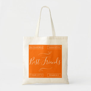 Personalized Best Friends Modern Tote Bag