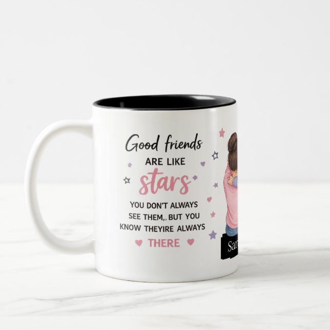 Personalized Best Friends Mug (Left)