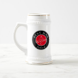 Personalized Best Man  Beer Stein