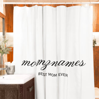 Personalized Best Mom Ever Calligraphy Name