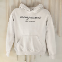 Personalized Best Mom Ever Calligraphy Name