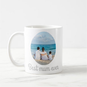 Personalized Best Mom ever Mug with photo