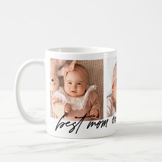Personalized Best Mom Ever Photo Mug (Left)