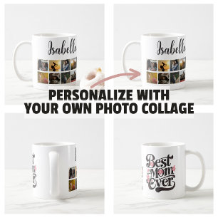 Personalized Best Mom Ever Trendy Mother's Day Coffee Mug