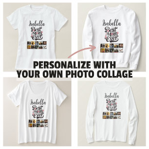 Personalized Best Mom Ever Trendy Mother's Day T-Shirt