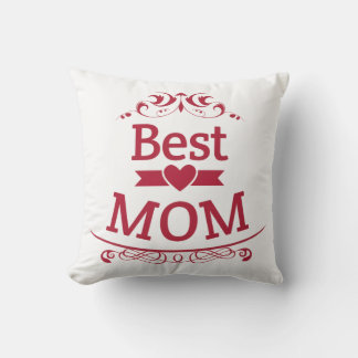 Personalized "Best Mom" Photo Pillow