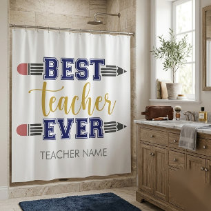 Personalized Best Teacher Ever - Customized Gift