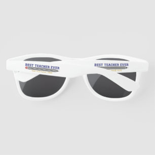 Personalized Best Teacher Ever - Customized Gift Sunglasses