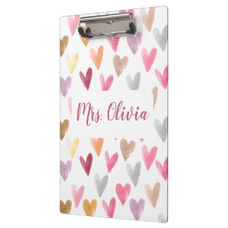 Personalized Best Teacher Gift Clipboard