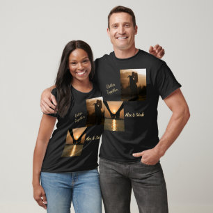 Personalized Better Together Couple T-Shirt