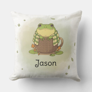 Personalized BG 1 Meet Zochi Throw Pillow