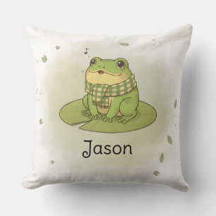 Personalized BG 1 Zochi Hums Throw Pillow
