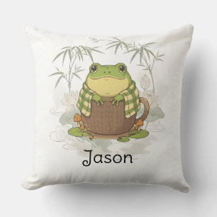 Personalized BG 4 Meet Zochi Throw Pillow