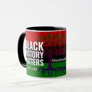 Personalized BHM Marcus Garvey Mug
