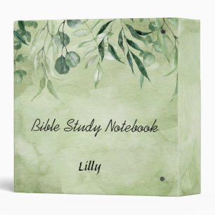 Personalized Bible Study  Binder