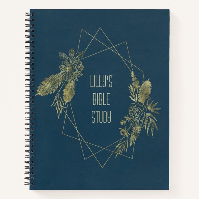 Personalized Bible Study Notebook (Front)