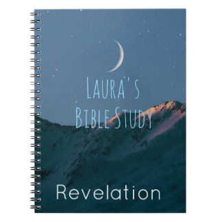 Personalized Bible Study Notebook