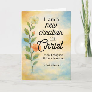 Personalized Bible Verse Card with Custom Message