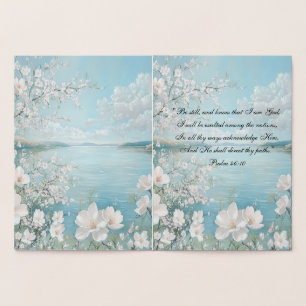 Personalized Bible Verse Floral Greeting Cards