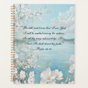 Personalized Bible Verse Floral Wall Art Planner