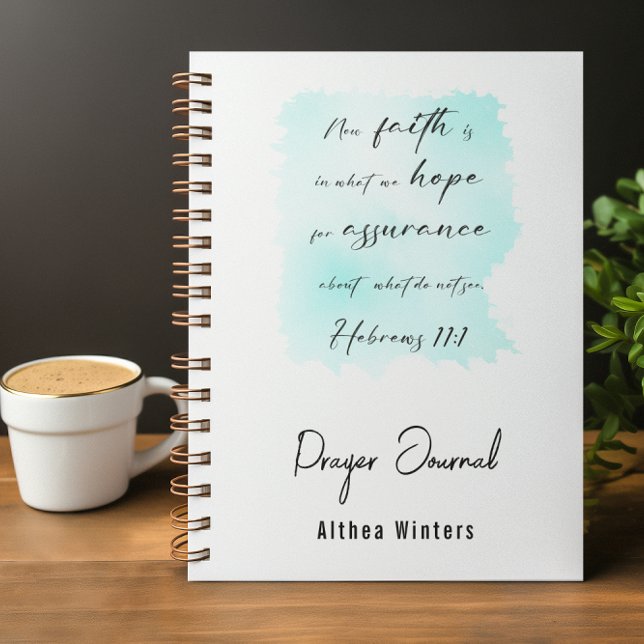Personalized  Bible Verse Spiral  Notebook (Creator Uploaded)