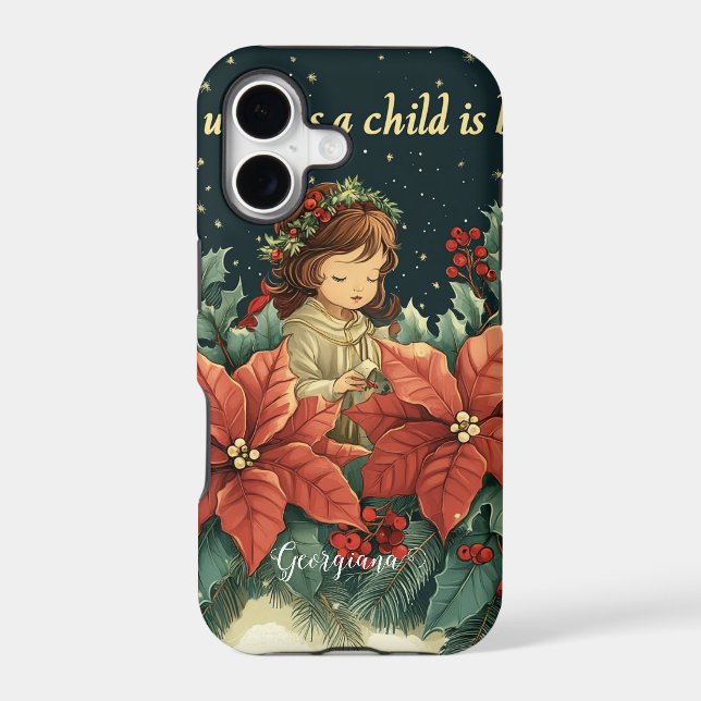 Personalized Biblical Nativity Child & Verse (Back)