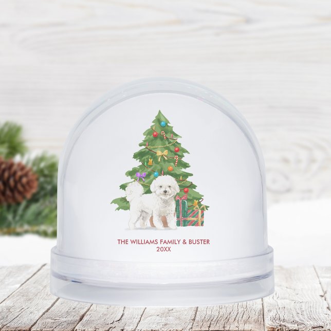 Personalized Bichon Frise Dog Christmas (Créateur téléchargé)
