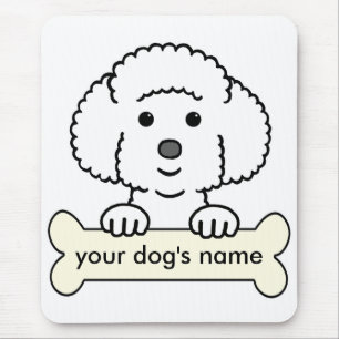 Personalized Bichon Frise Mouse Pad