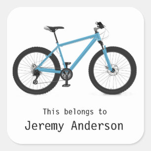 Personalized Bicycle Sticker