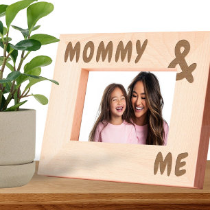 Personalized Big and Bold Name and Me Etched Frames