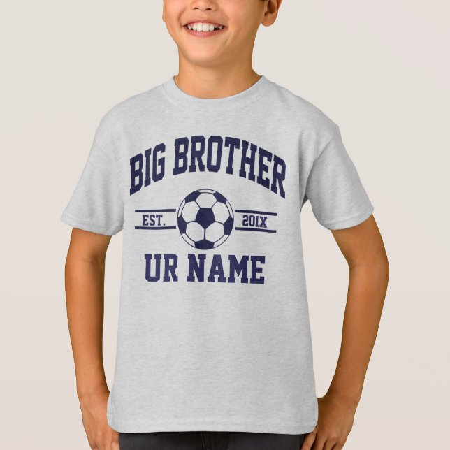 Personalized Big Brother Name T-Shirt (Front)