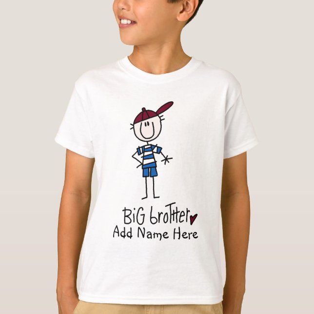 Personalized Big Brother Tshirts and Gifts (Front)