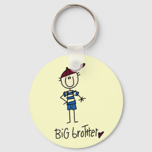 Personalized Big Brother Tshirts and Gifts Keychain
